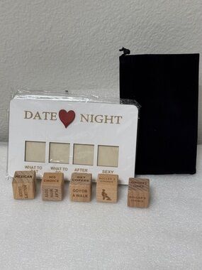 🎲❤️✨ Date Night Wooden Dice Game – Couples Game Set